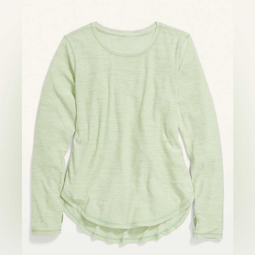 Old navy long top active for girls size L